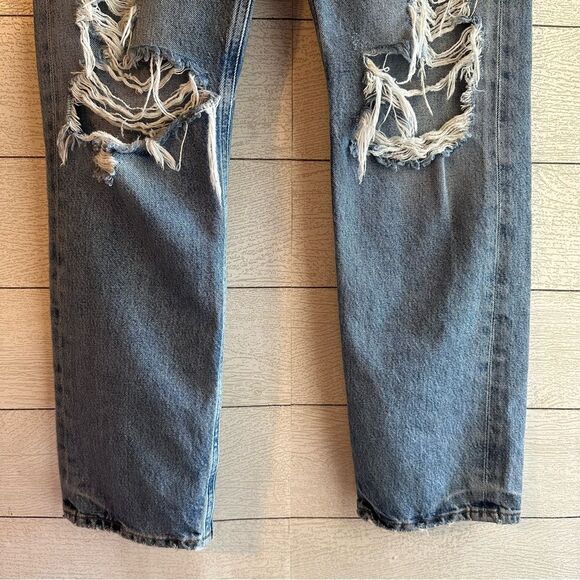 AGOLDE 90's Mid Rise Loose Jeans in Major Size 24 - Picture 7 of 13